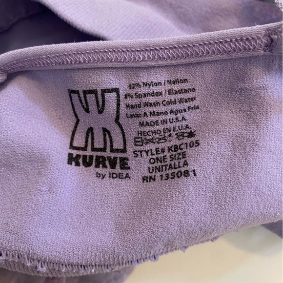 Kurve Dancewear Bundle of 3 Kids Basic Bandeau Cami with Lace - Picture 4 of 5